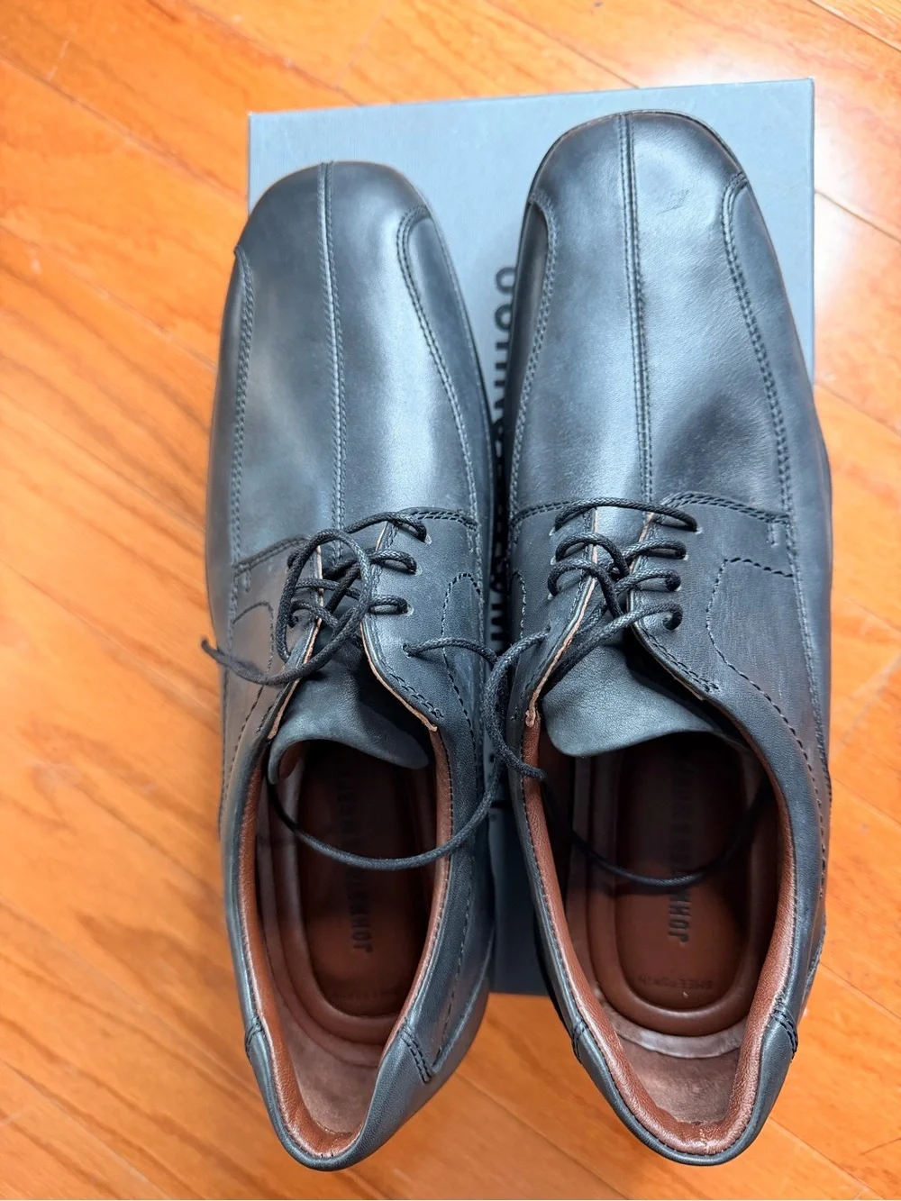 Johnston & Murphy sleek black